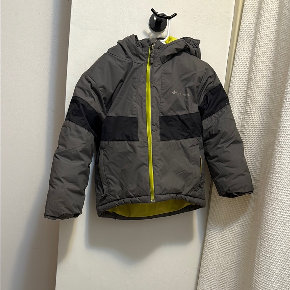 Columbia Kids Gray and Black Jacket